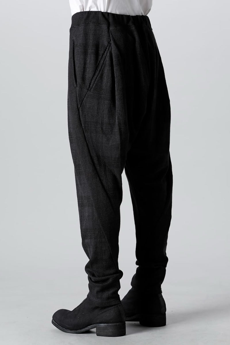 Drop Crotch Tuck Pants