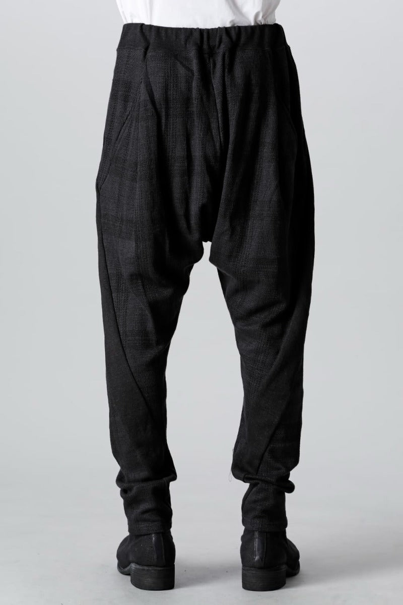 Drop Crotch Tuck Pants