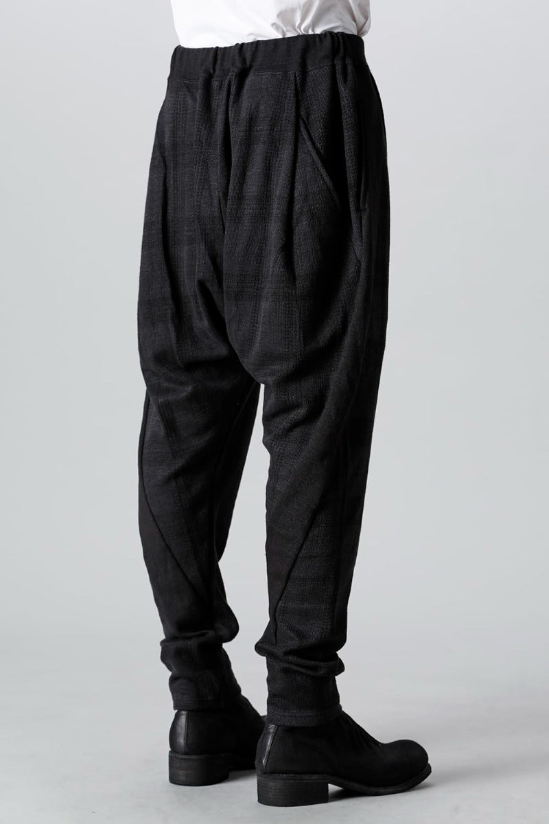 Drop Crotch Tuck Pants