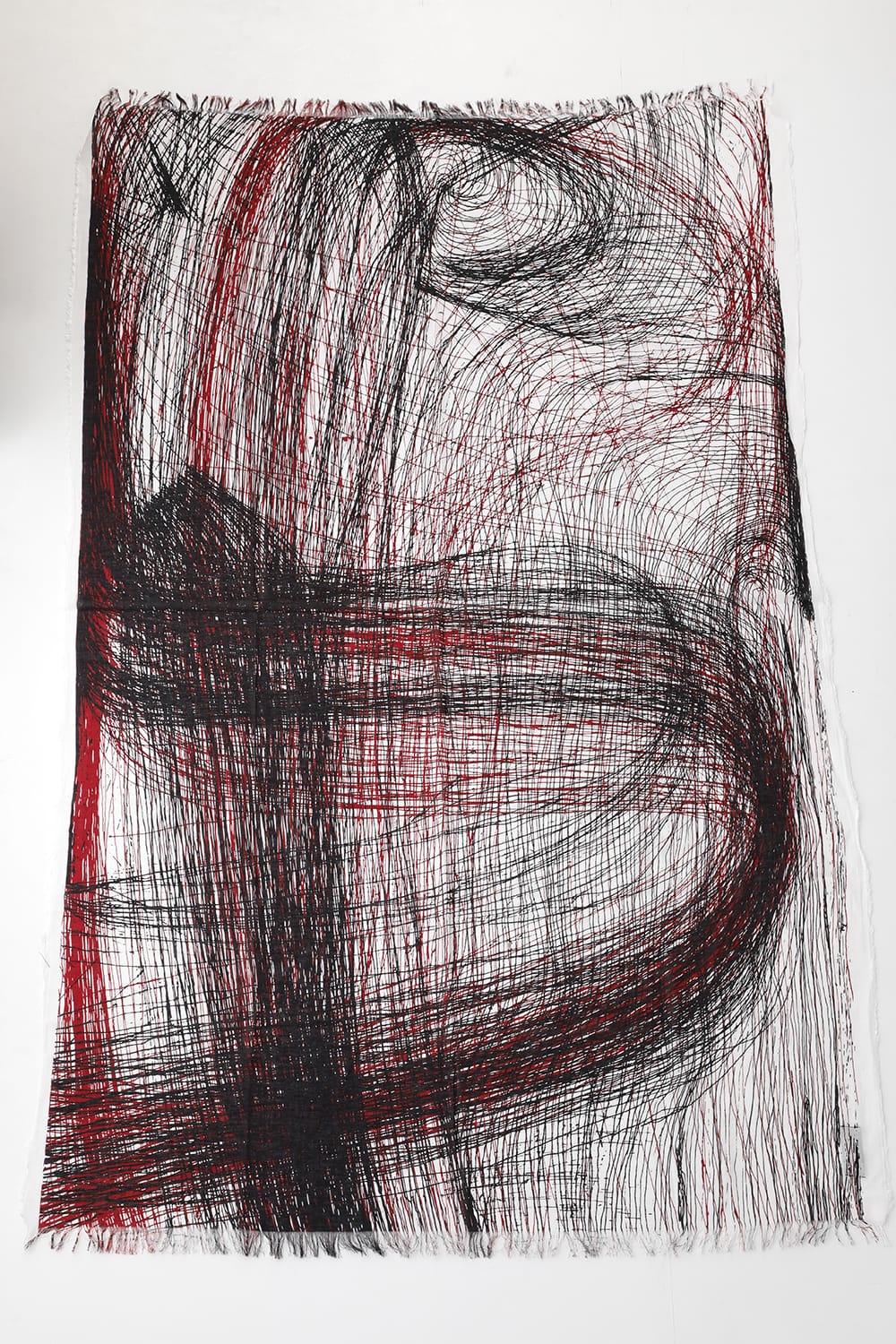 ディストーション3 "中川 ももこ" プリントストール ブラック × レッド