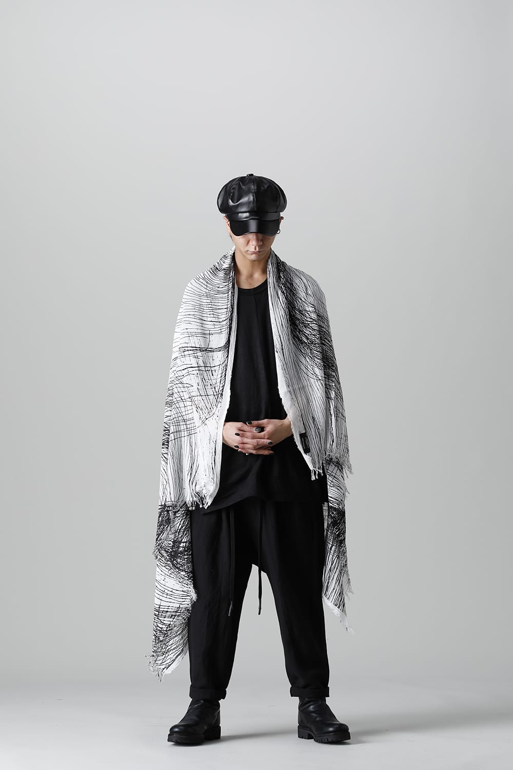 ディストーション3 "中川 ももこ" プリントストール ブラック