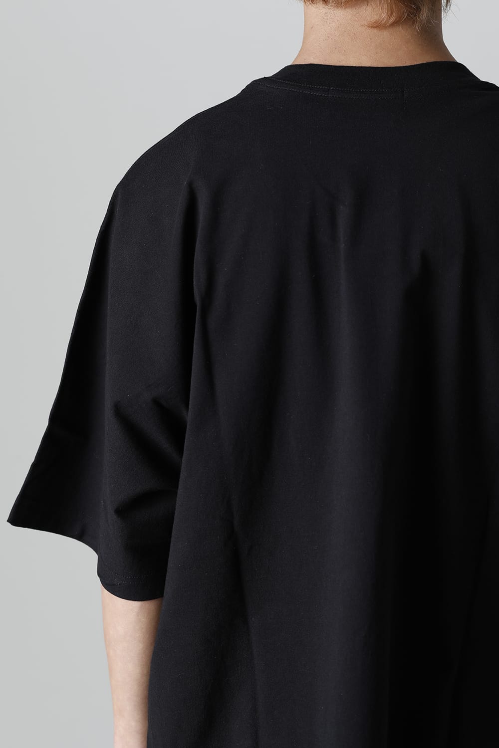 DISTORTION3 "Ryoya Nishimoto" Print Oversized T-shirt Black