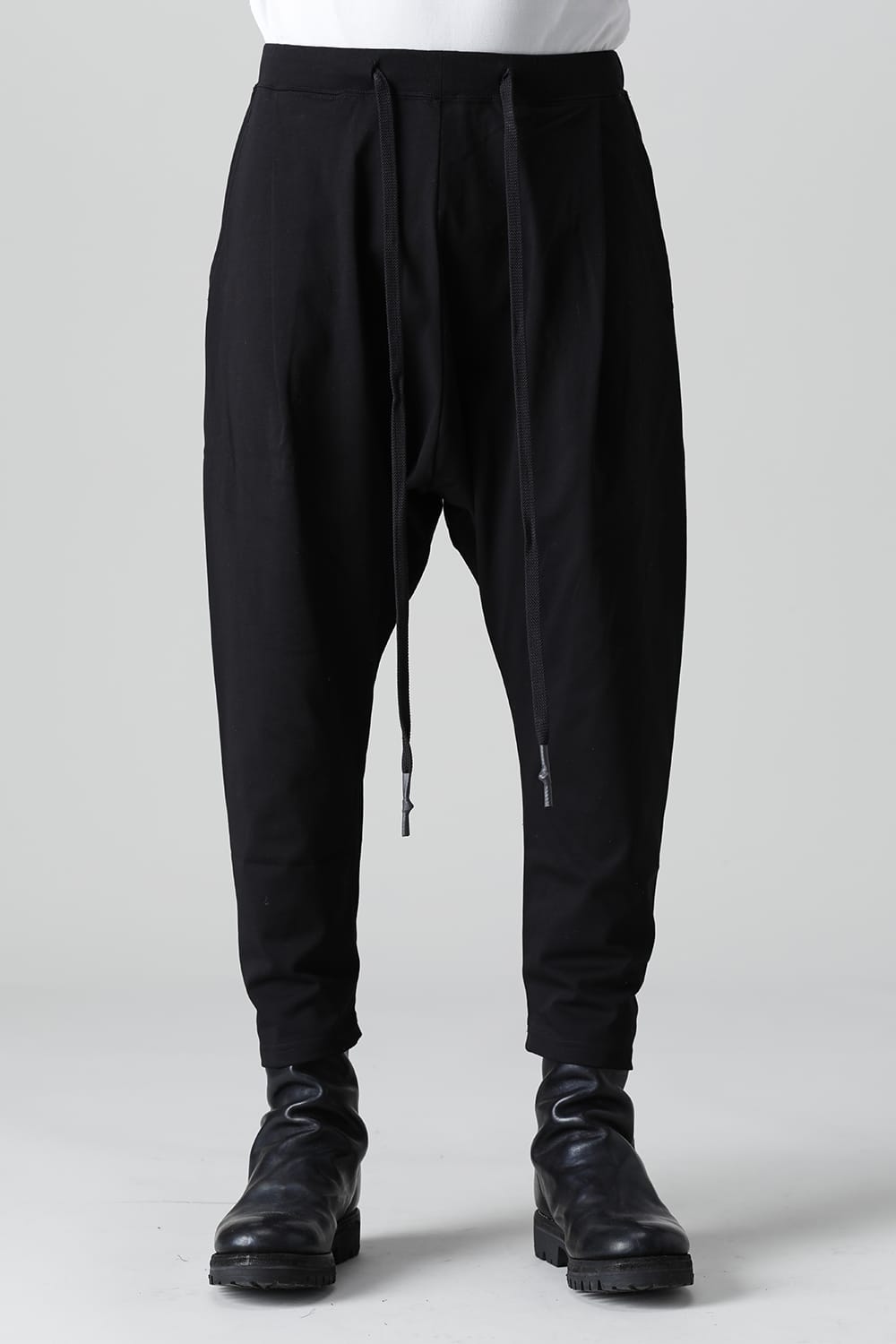 ドロップクロッチ クロップドパンツ