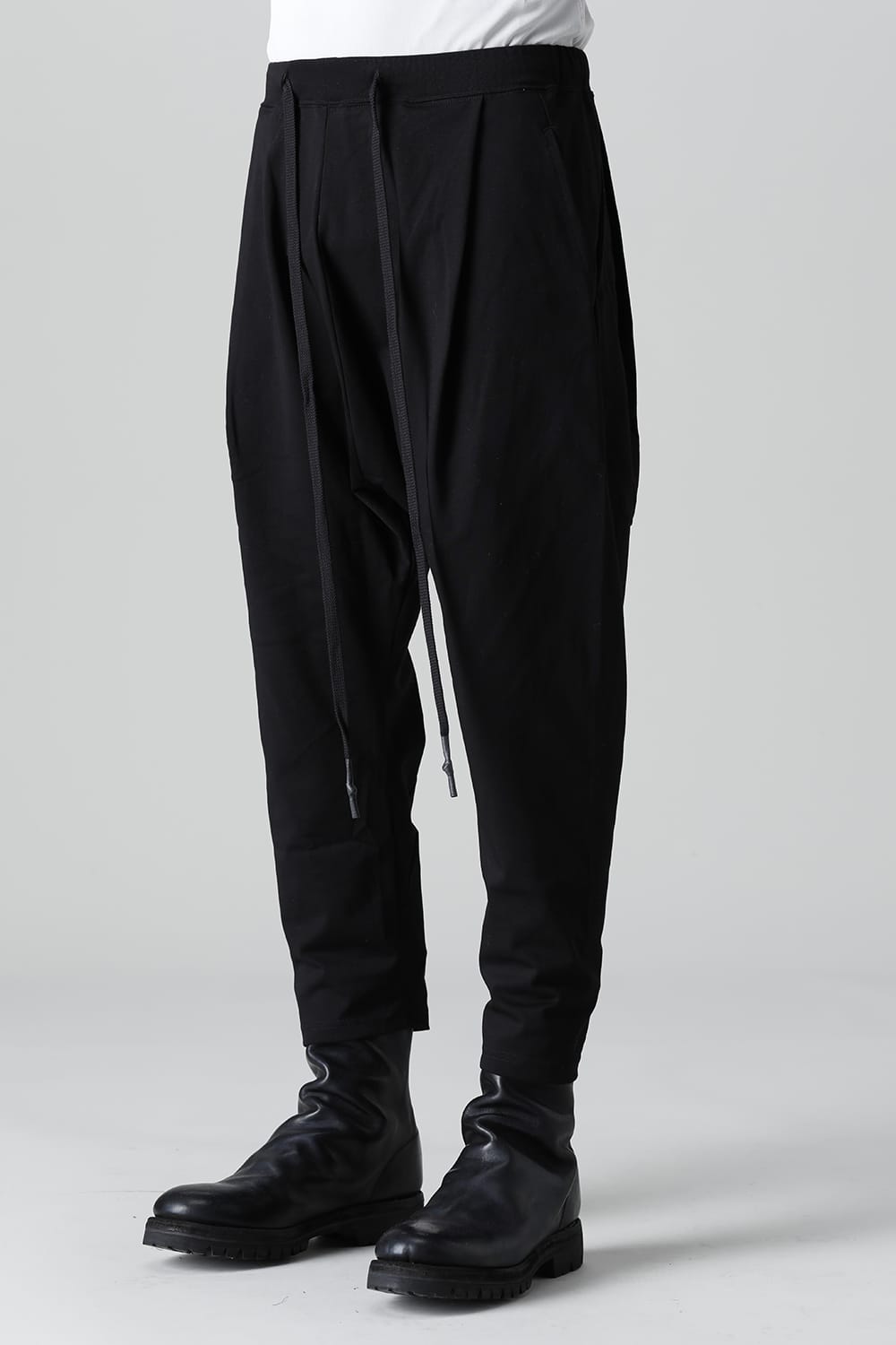 ドロップクロッチ クロップドパンツ