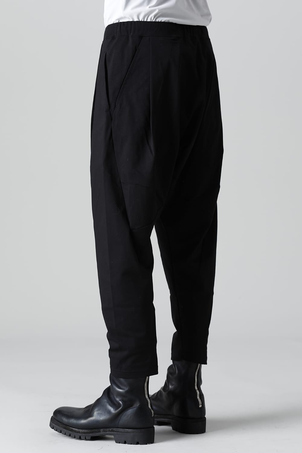 ドロップクロッチ クロップドパンツ