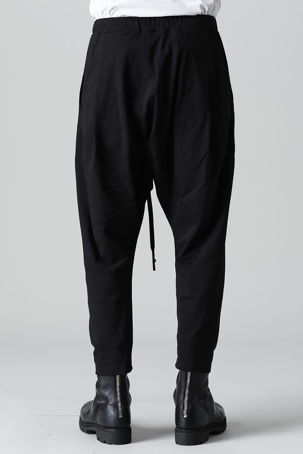 ドロップクロッチ クロップドパンツ