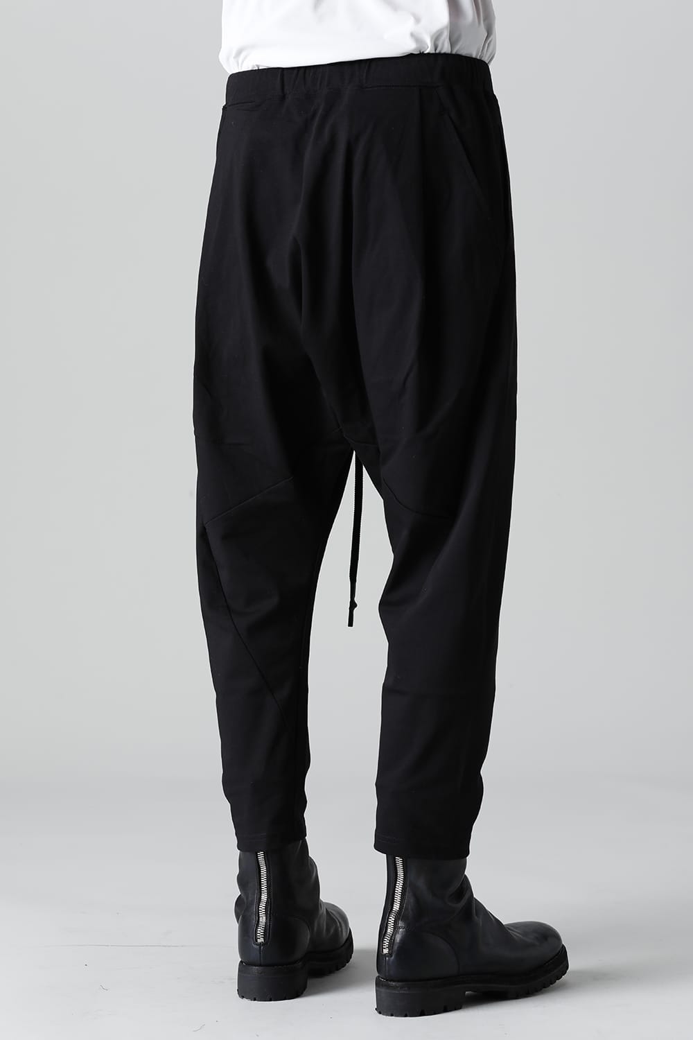 ドロップクロッチ クロップドパンツ