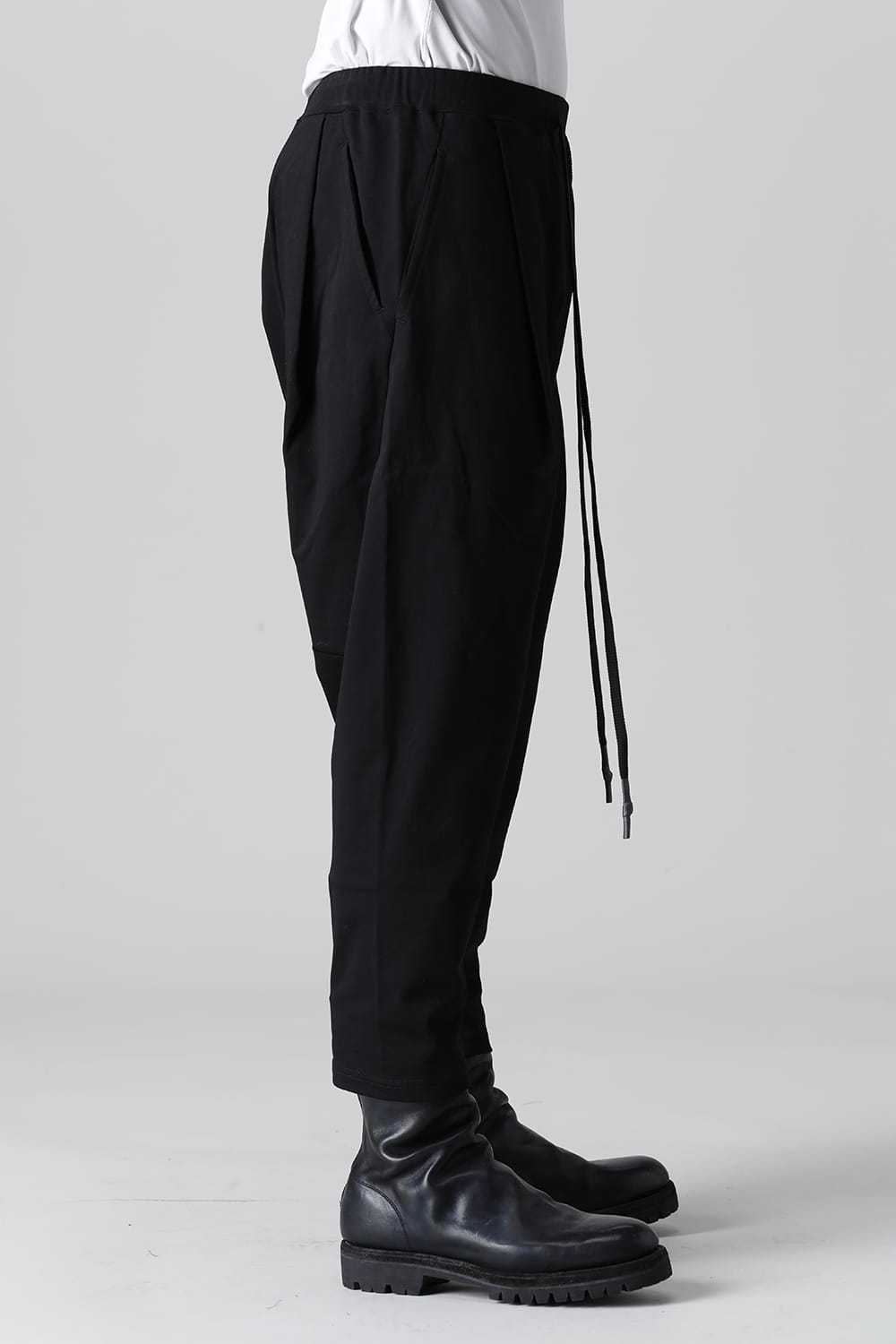 ドロップクロッチ クロップドパンツ