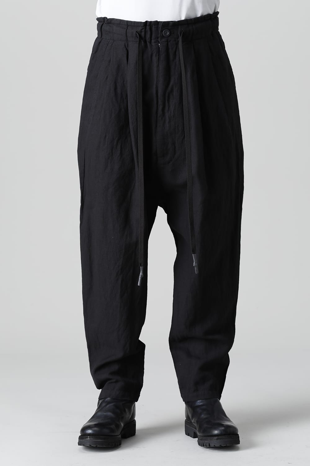 Garment Dyed Drop crotch Easy pants