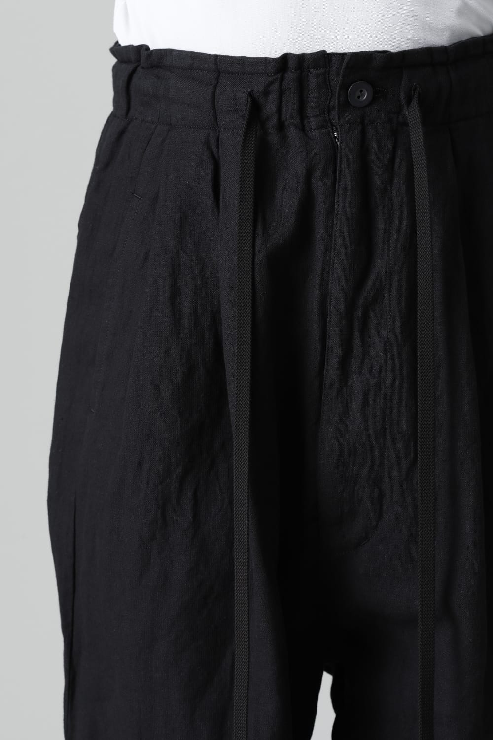 Garment Dyed Drop crotch Easy pants