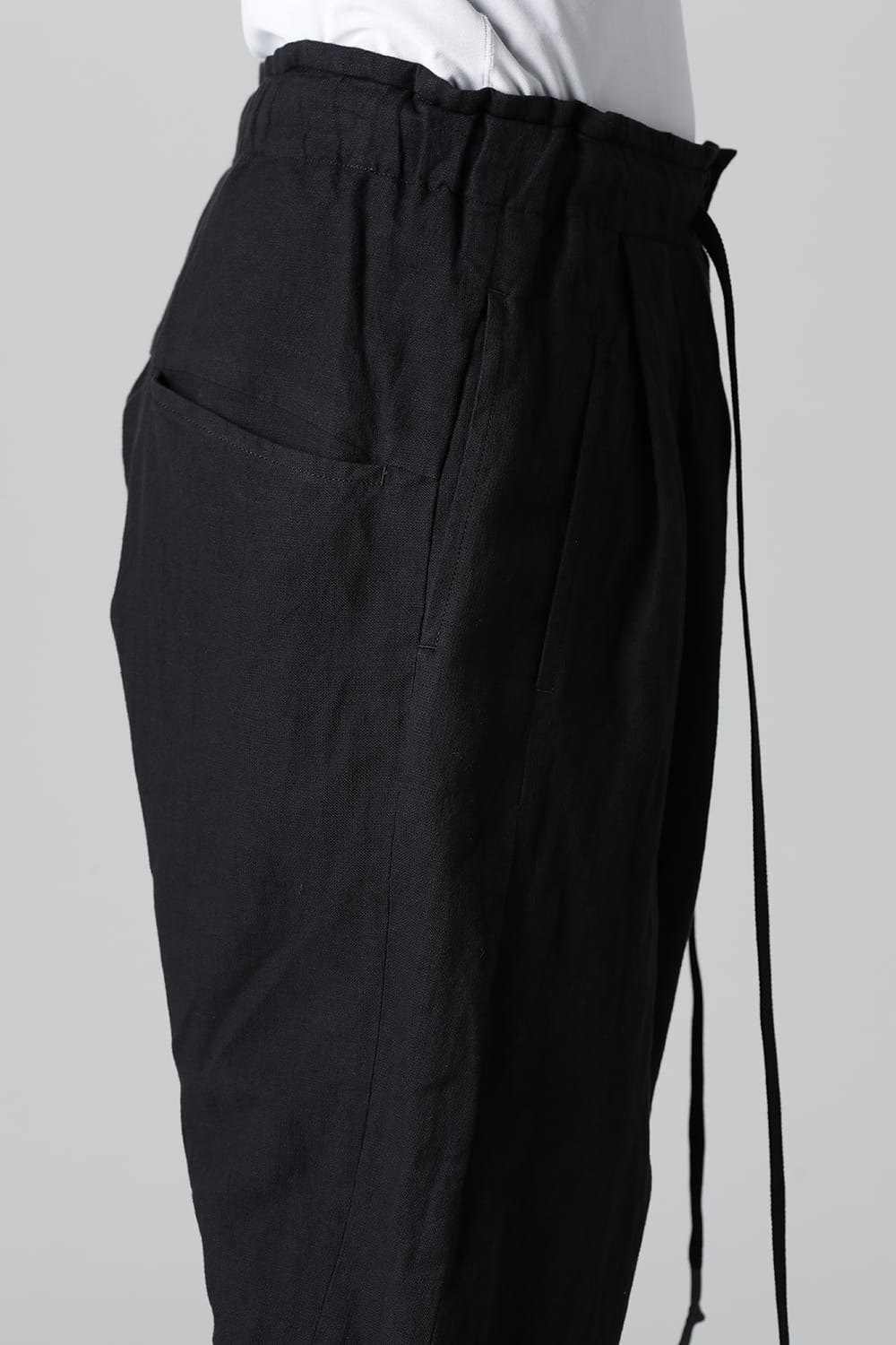 Garment Dyed Drop crotch Easy pants
