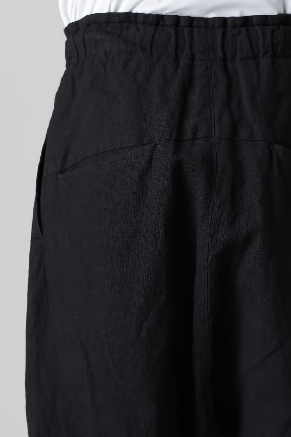 Garment Dyed Drop crotch Easy pants