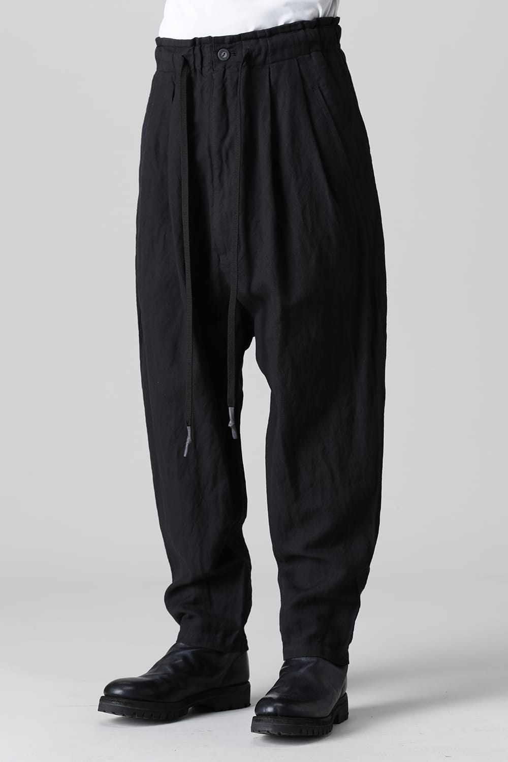 Garment Dyed Drop crotch Easy pants