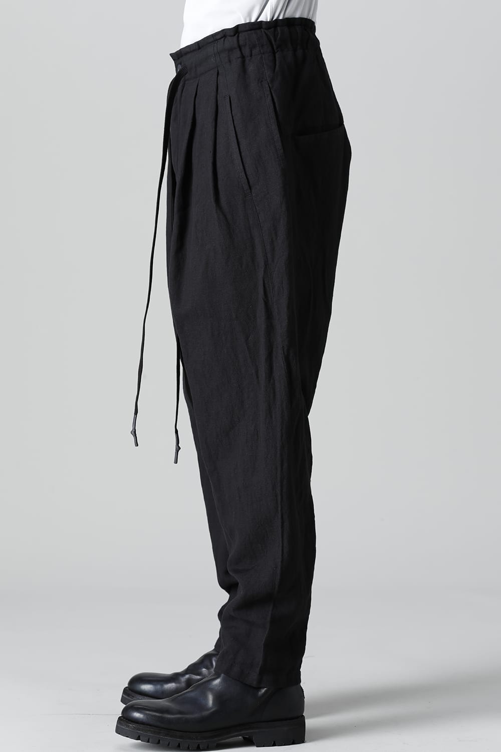 Garment Dyed Drop crotch Easy pants