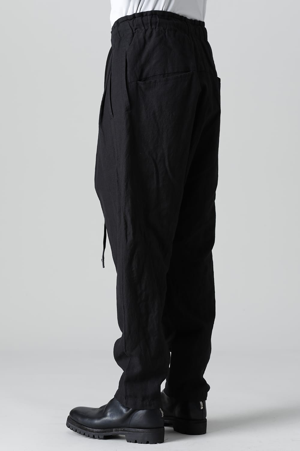Garment Dyed Drop crotch Easy pants