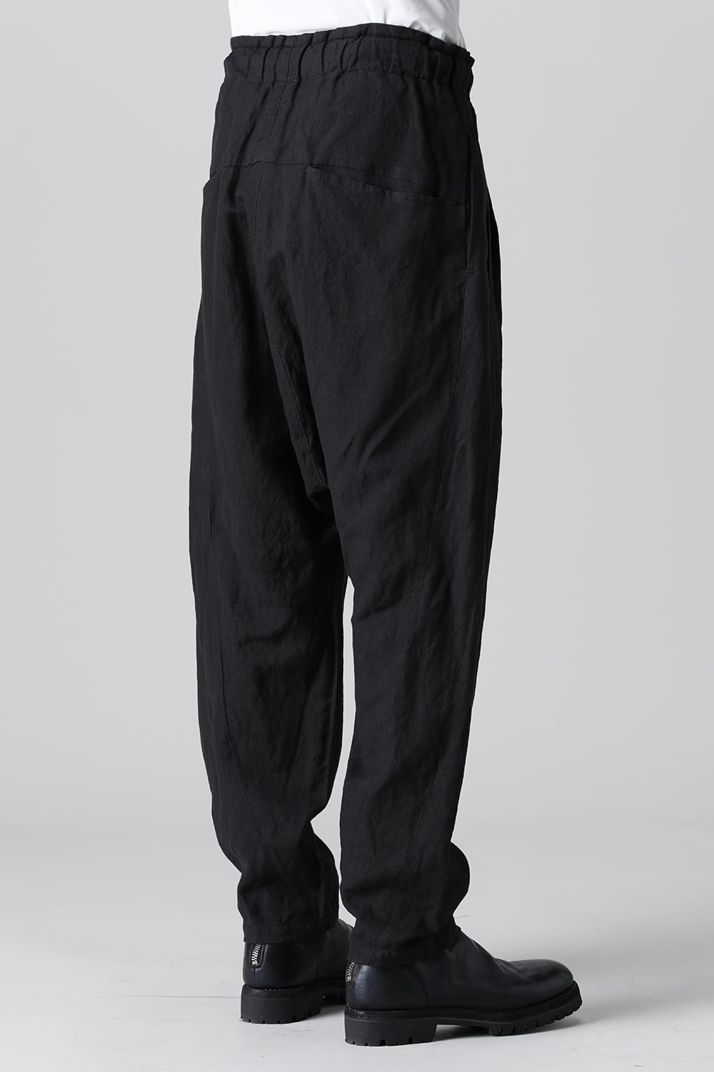 Garment Dyed Drop crotch Easy pants
