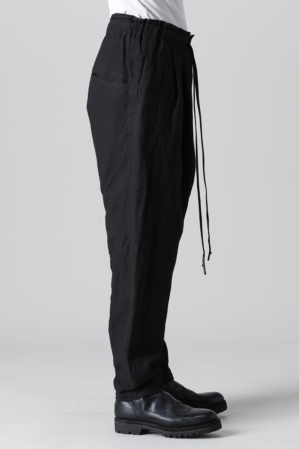Garment Dyed Drop crotch Easy pants