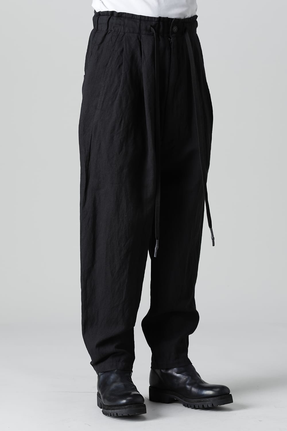 Garment Dyed Drop crotch Easy pants