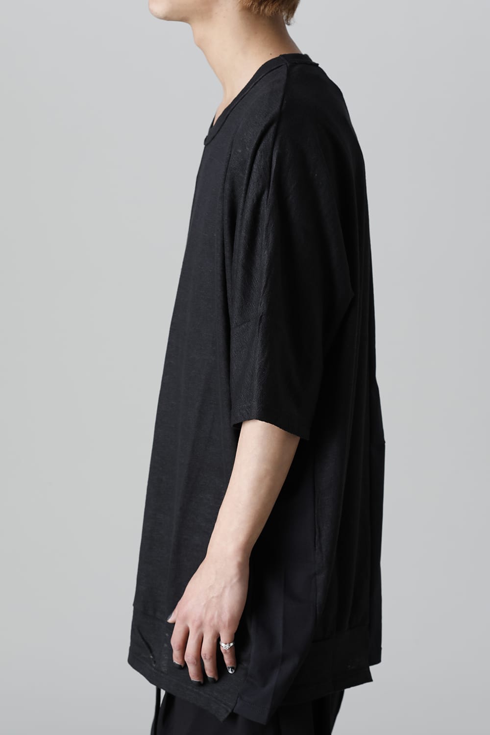 Oversized Short sleeve T-shirt Black