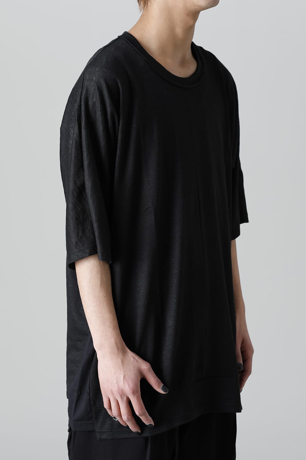 Oversized Short sleeve T-shirt Black