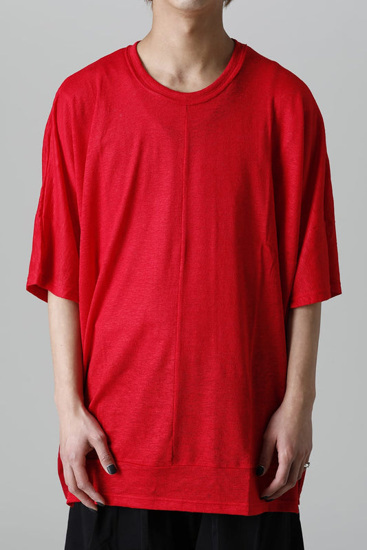 Oversized Short sleeve T-shirt Red