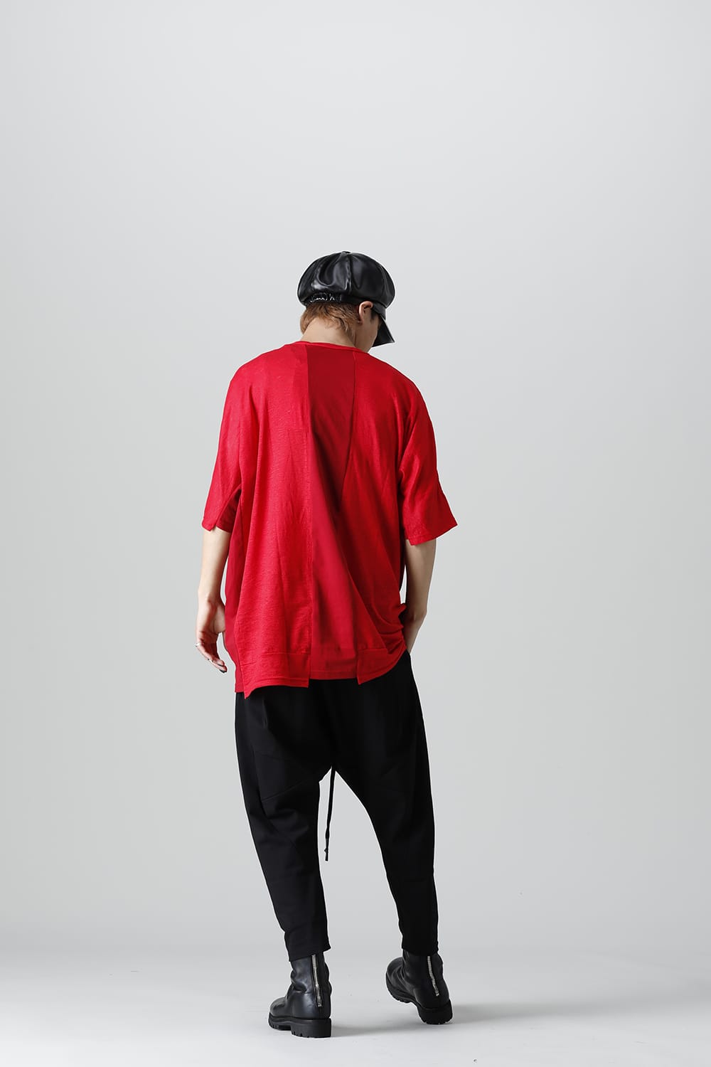 Oversized Short sleeve T-shirt Red