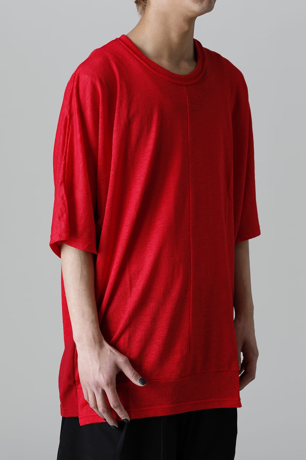Oversized Short sleeve T-shirt Red