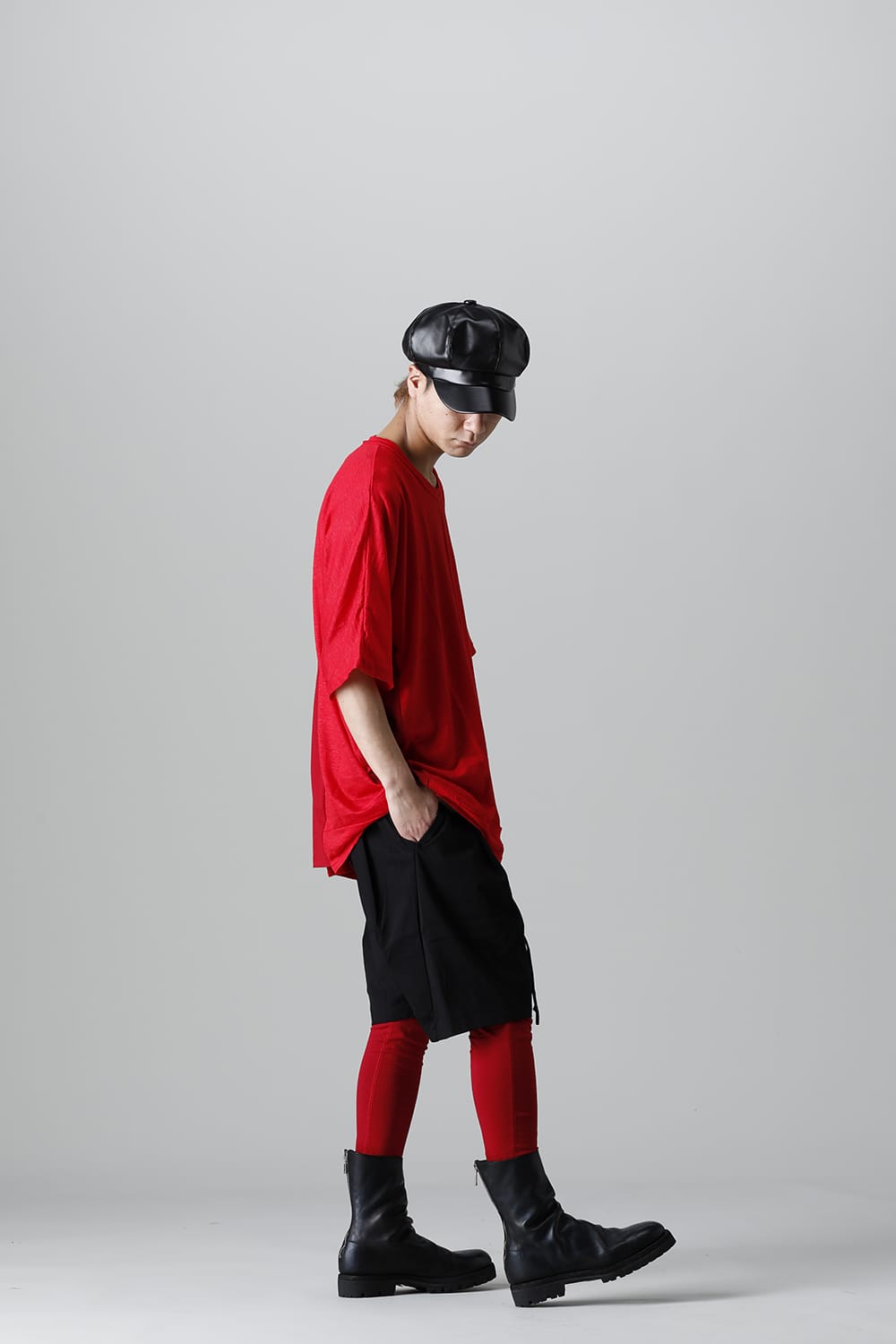 Slim pants Red