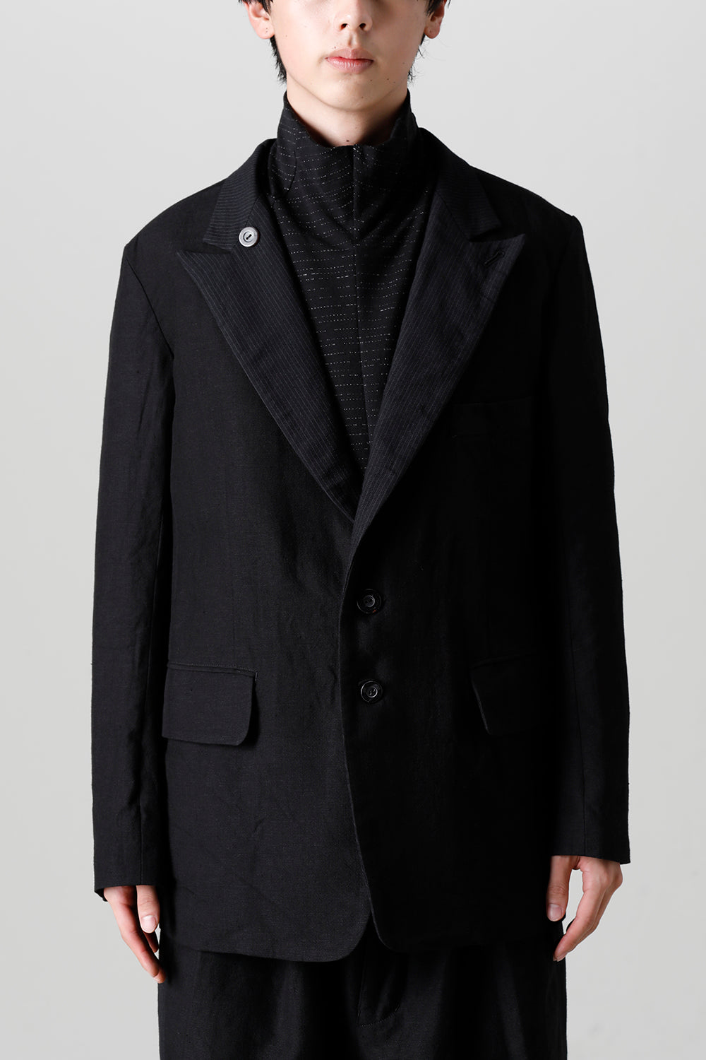 リバーシブル オーバーサイズ ジャケット