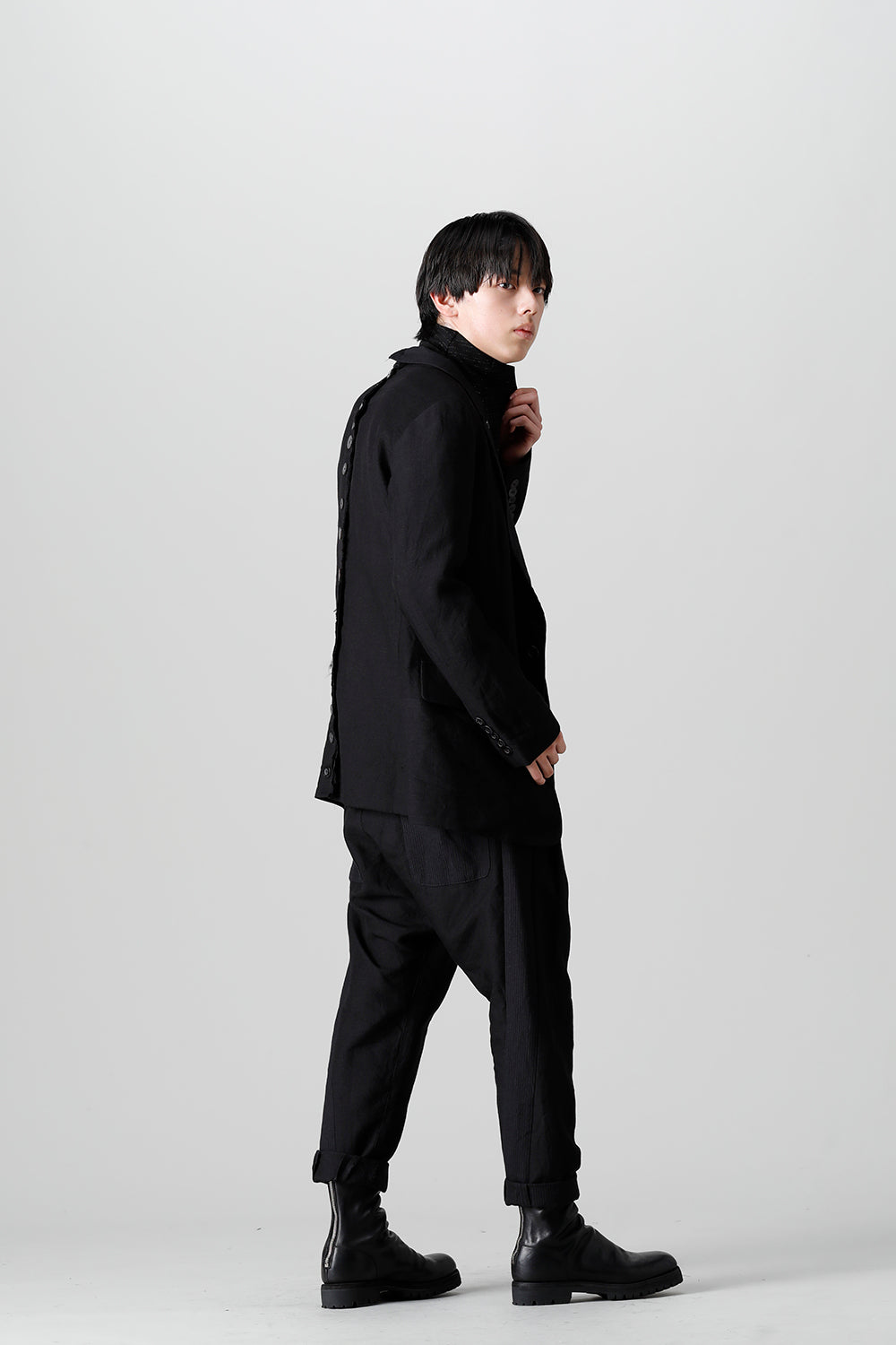 リバーシブル オーバーサイズ ジャケット