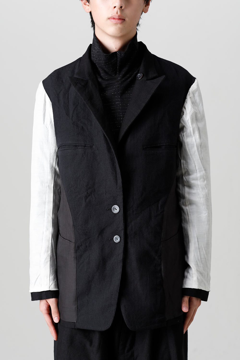 リバーシブル オーバーサイズ ジャケット