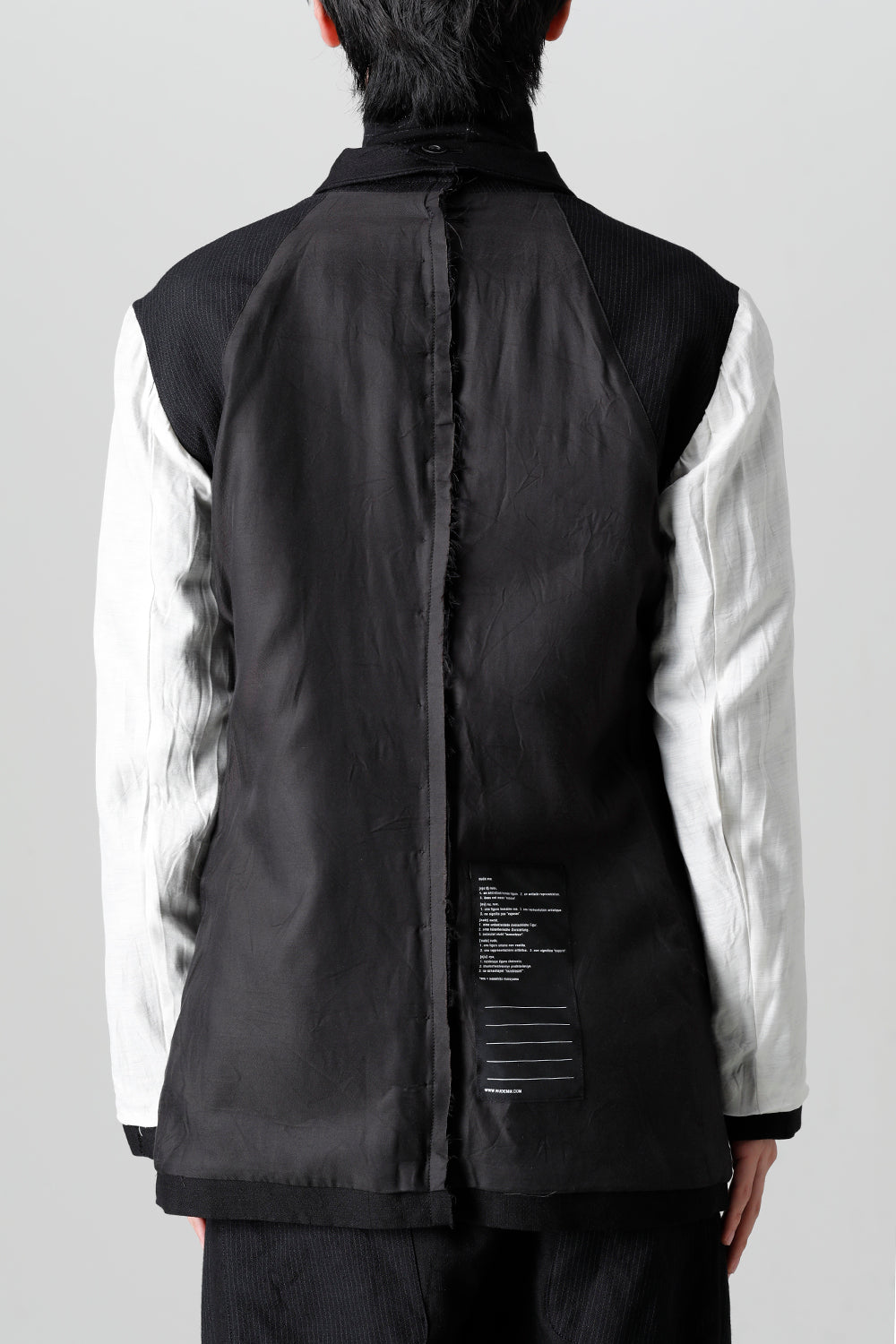 リバーシブル オーバーサイズ ジャケット