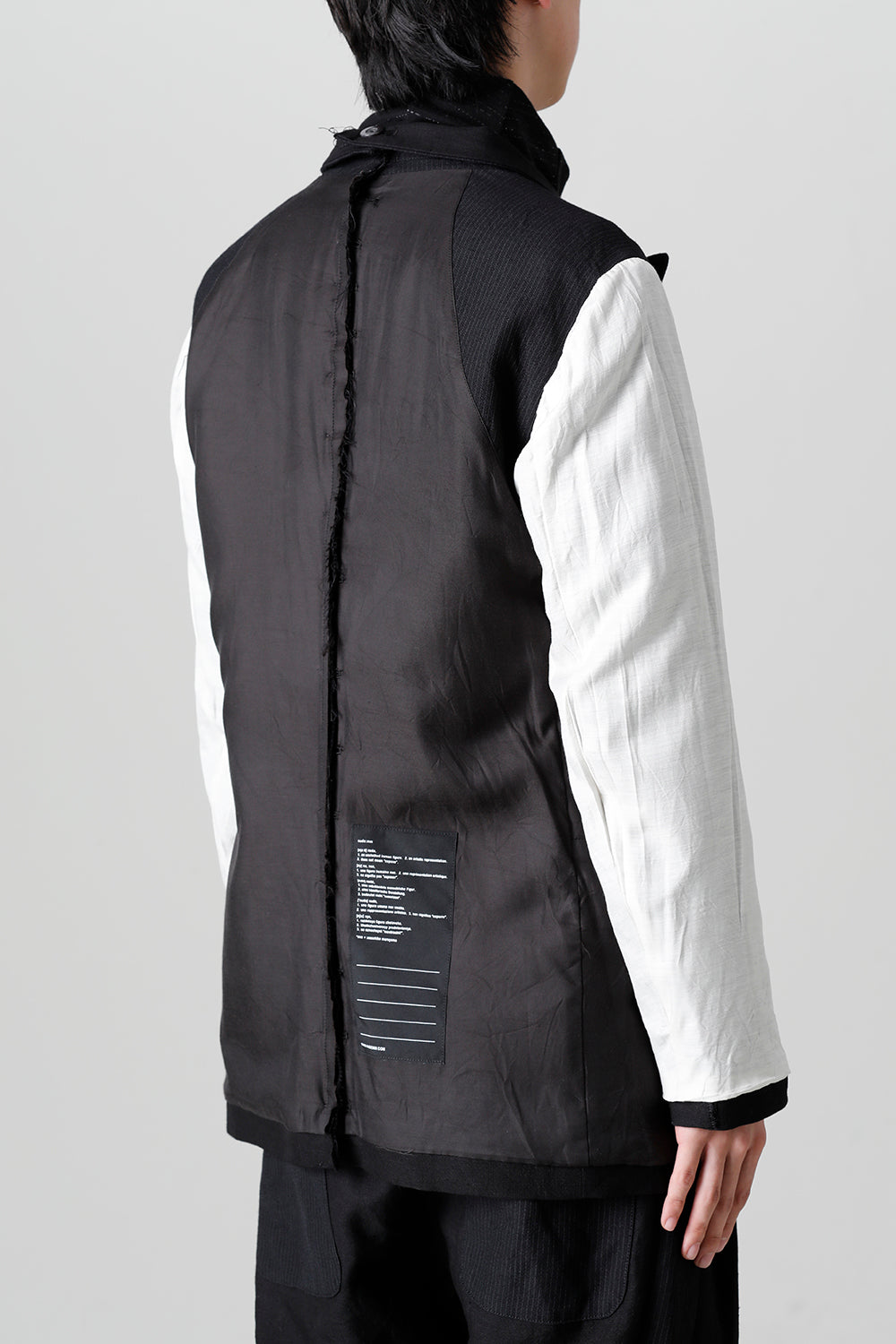 リバーシブル オーバーサイズ ジャケット