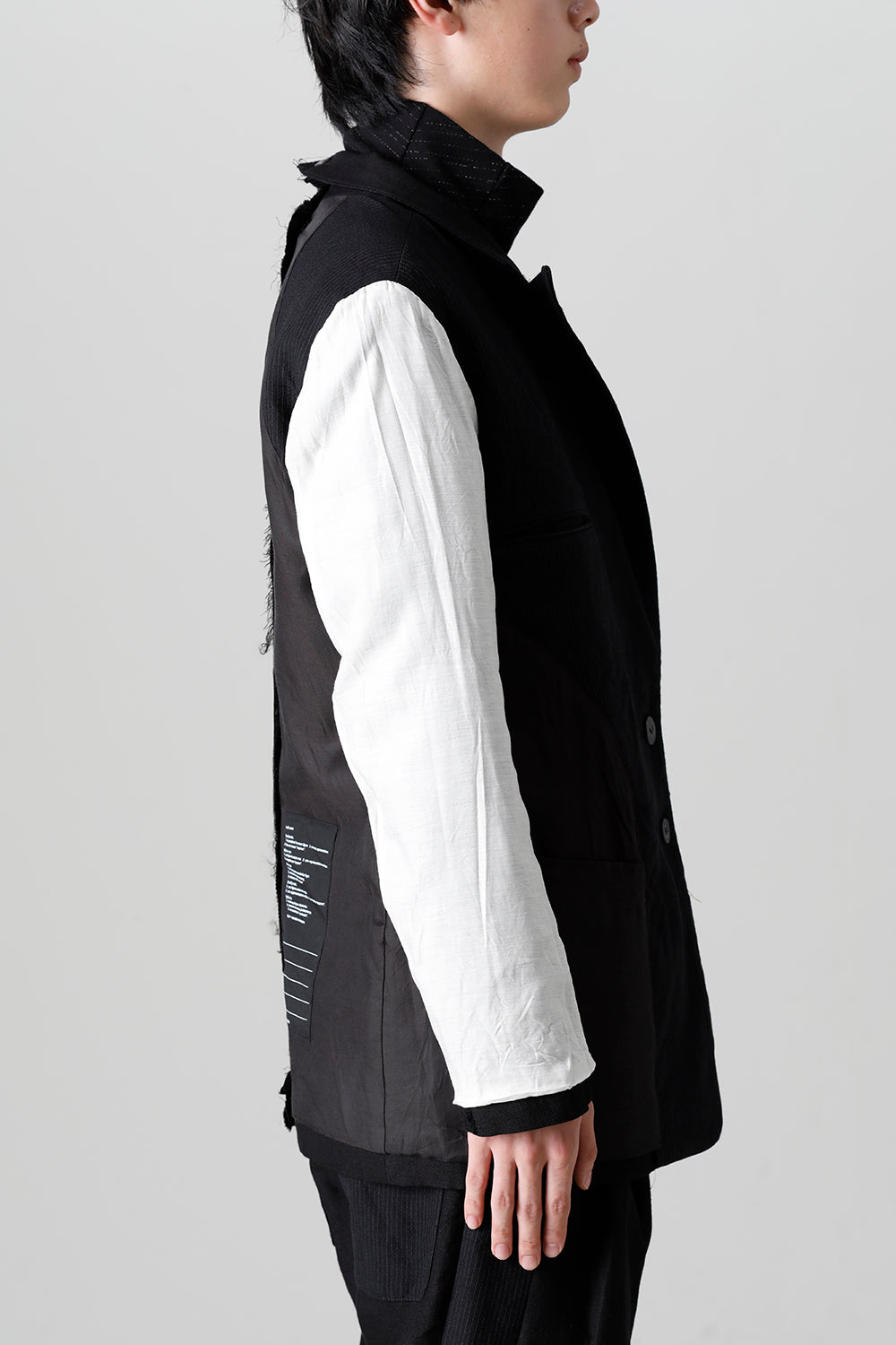 リバーシブル オーバーサイズ ジャケット