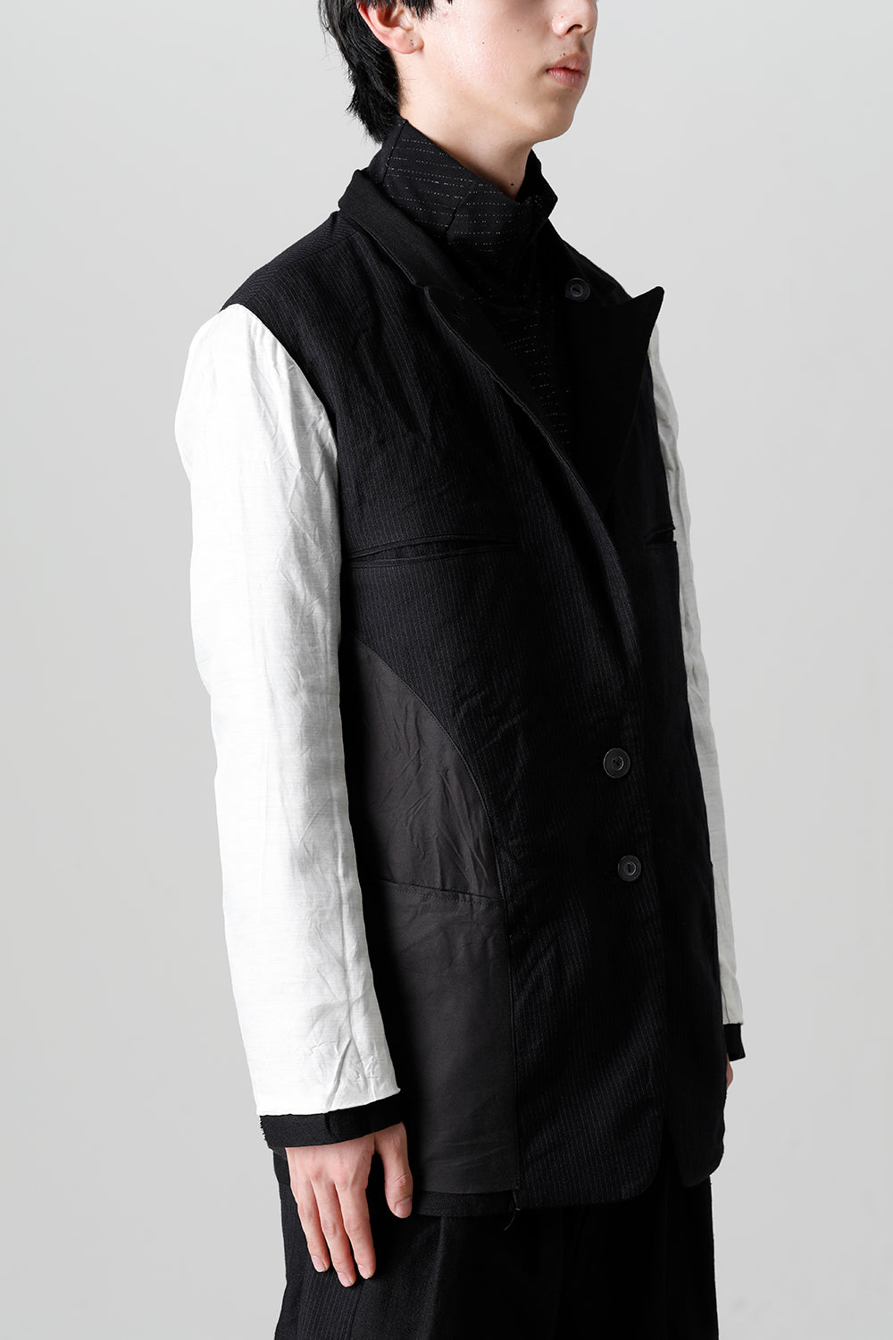 リバーシブル オーバーサイズ ジャケット