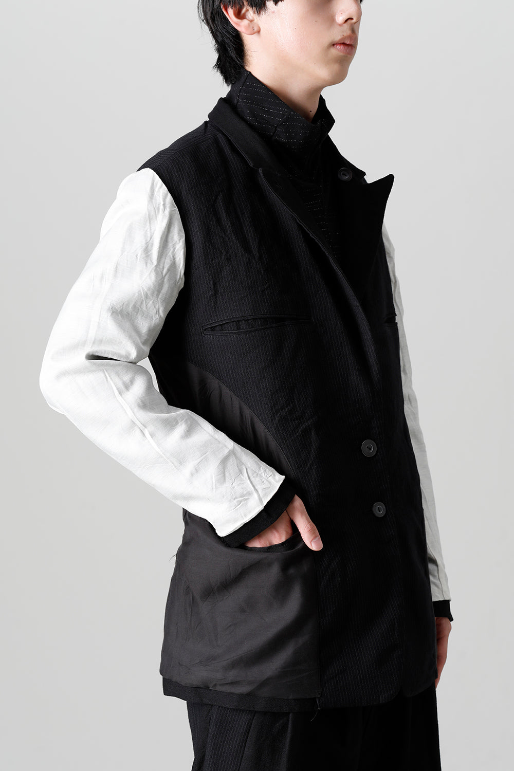 リバーシブル オーバーサイズ ジャケット