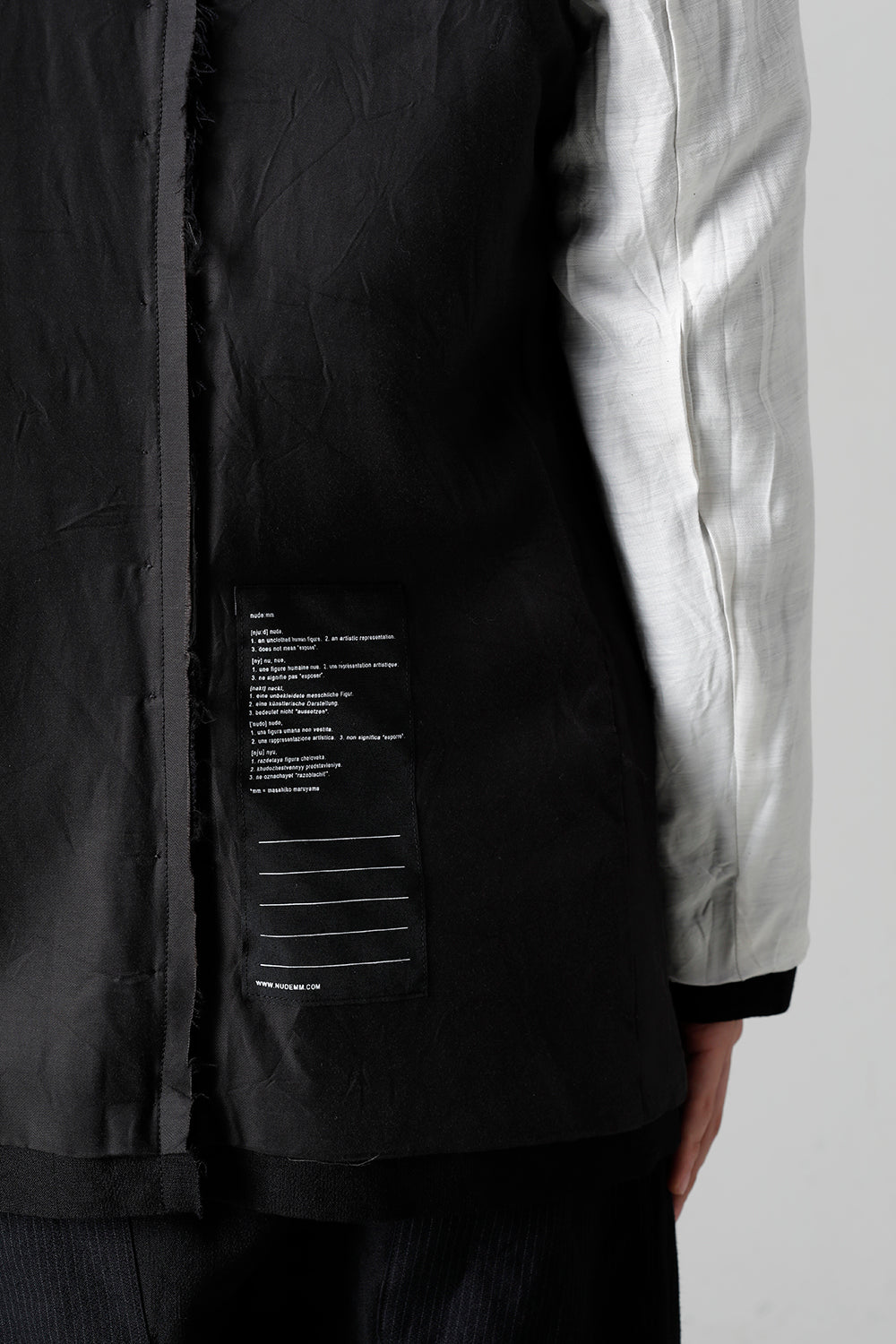 リバーシブル オーバーサイズ ジャケット