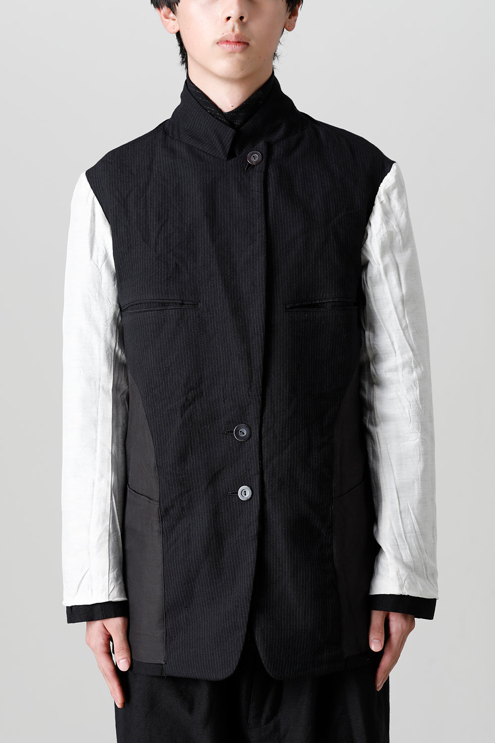 リバーシブル オーバーサイズ ジャケット