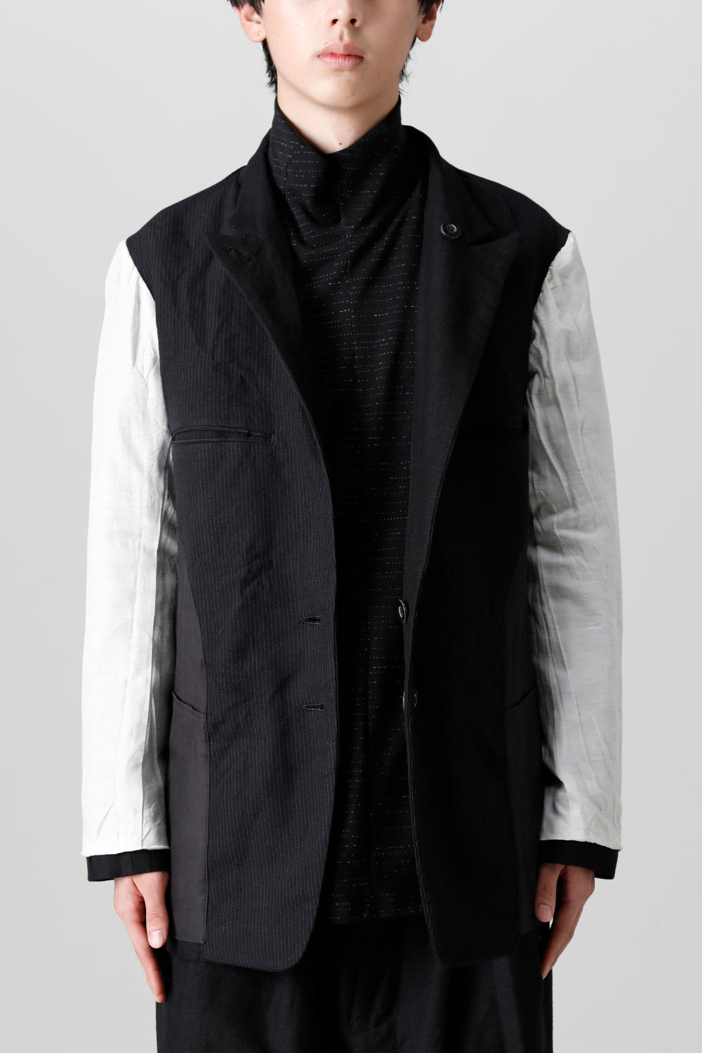 リバーシブル オーバーサイズ ジャケット