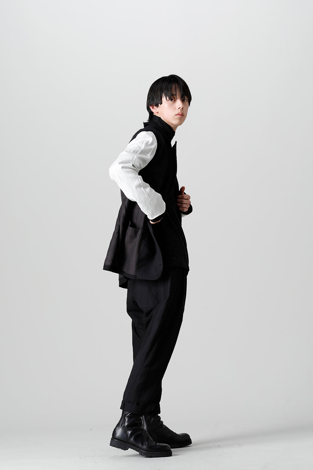 リバーシブル オーバーサイズ ジャケット