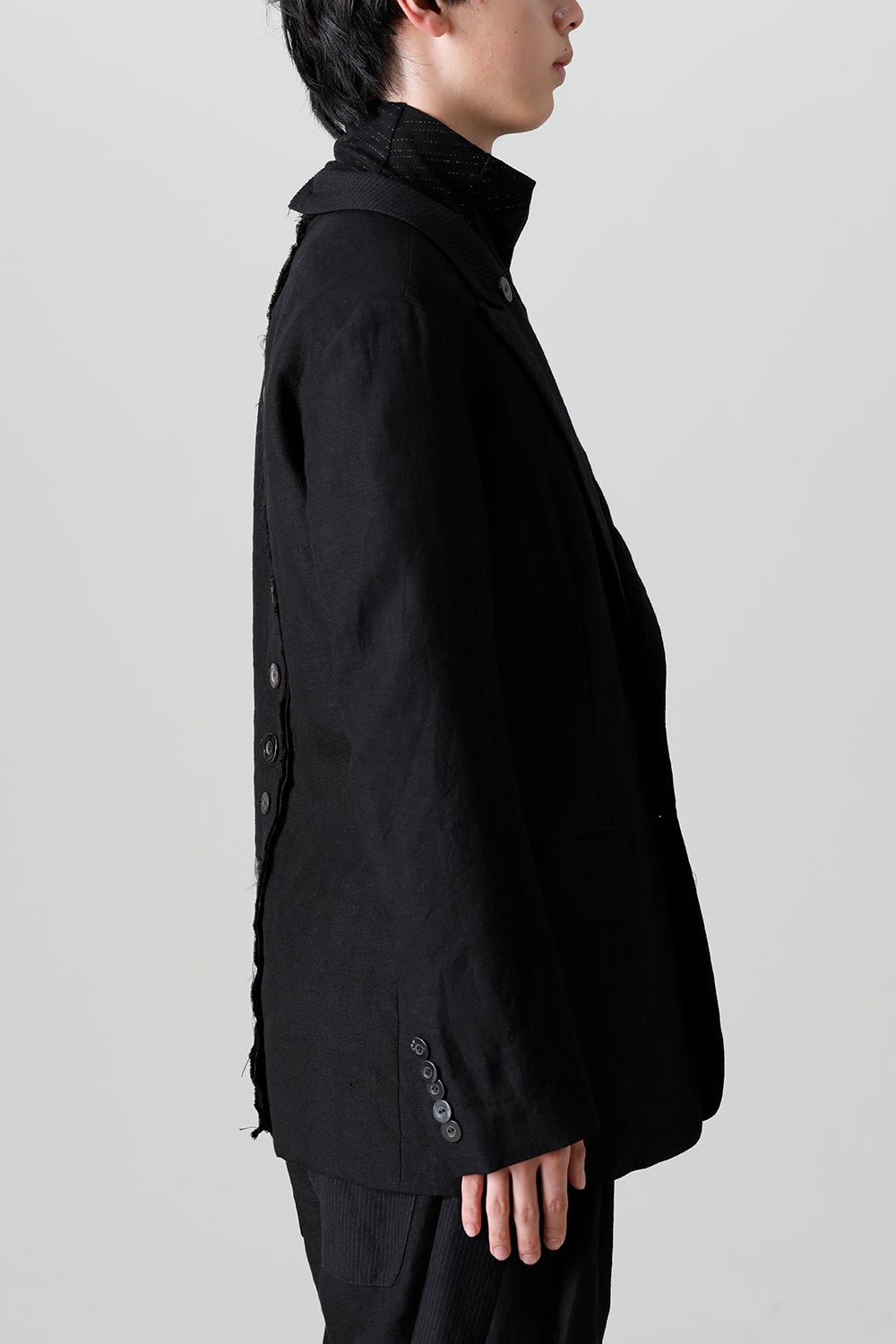 リバーシブル オーバーサイズ ジャケット