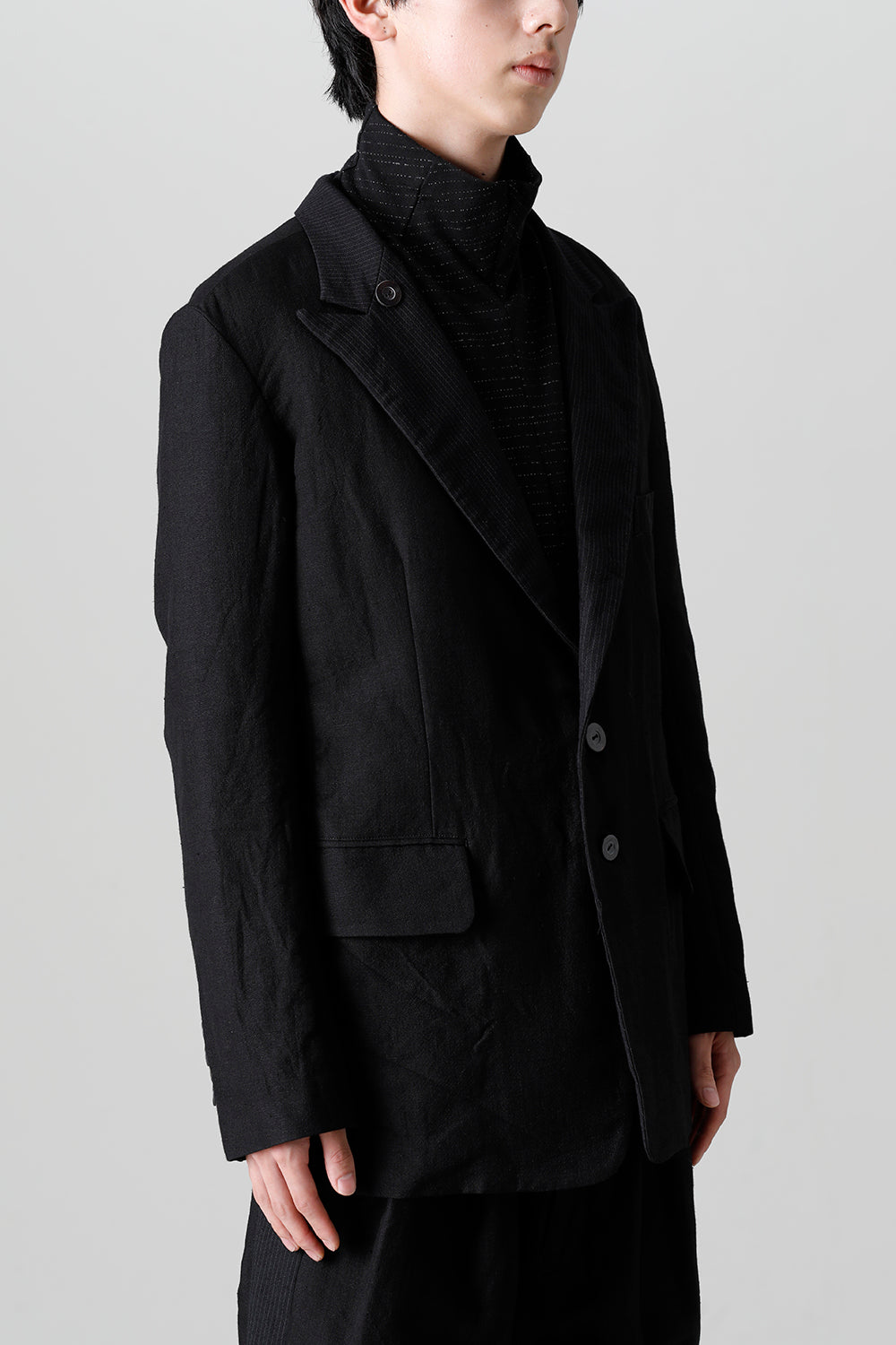 リバーシブル オーバーサイズ ジャケット