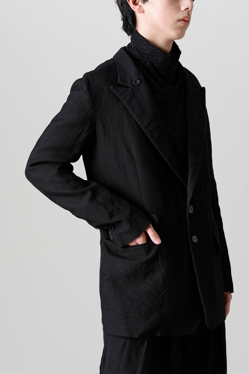 リバーシブル オーバーサイズ ジャケット