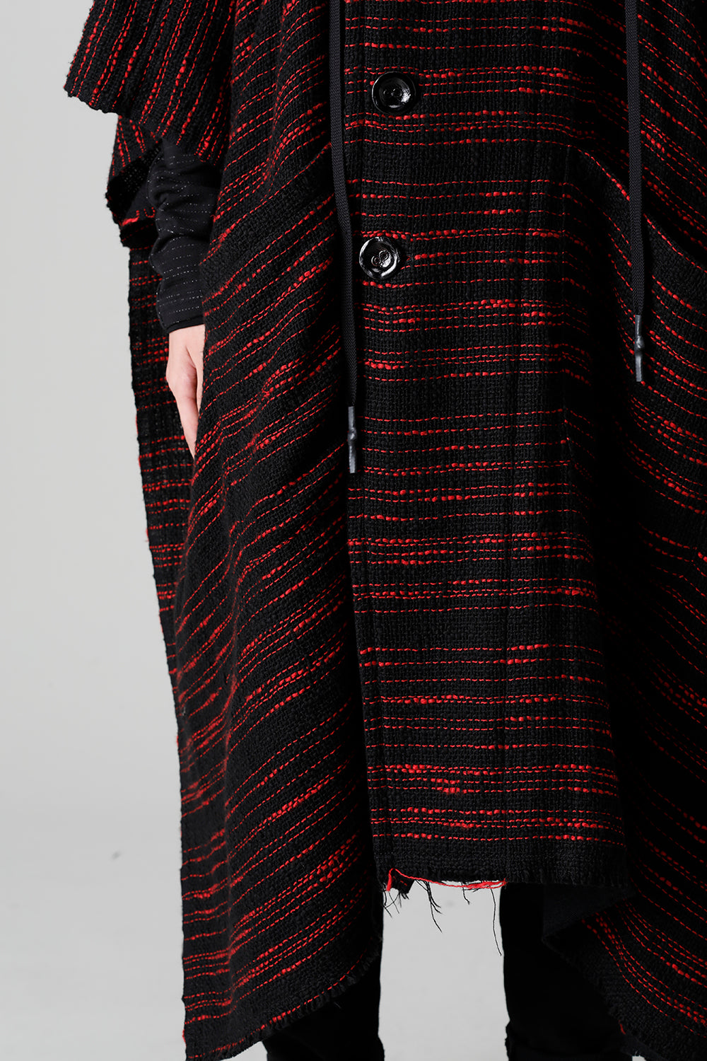 リバーシブル ポンチョ