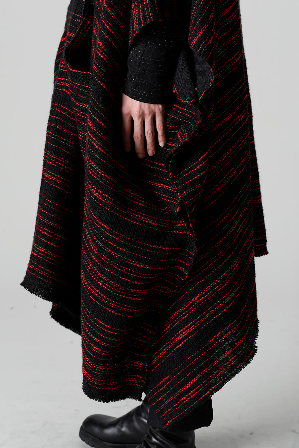 リバーシブル ポンチョ