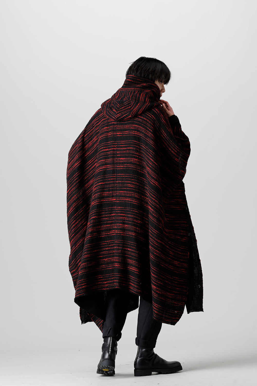 リバーシブル ポンチョ