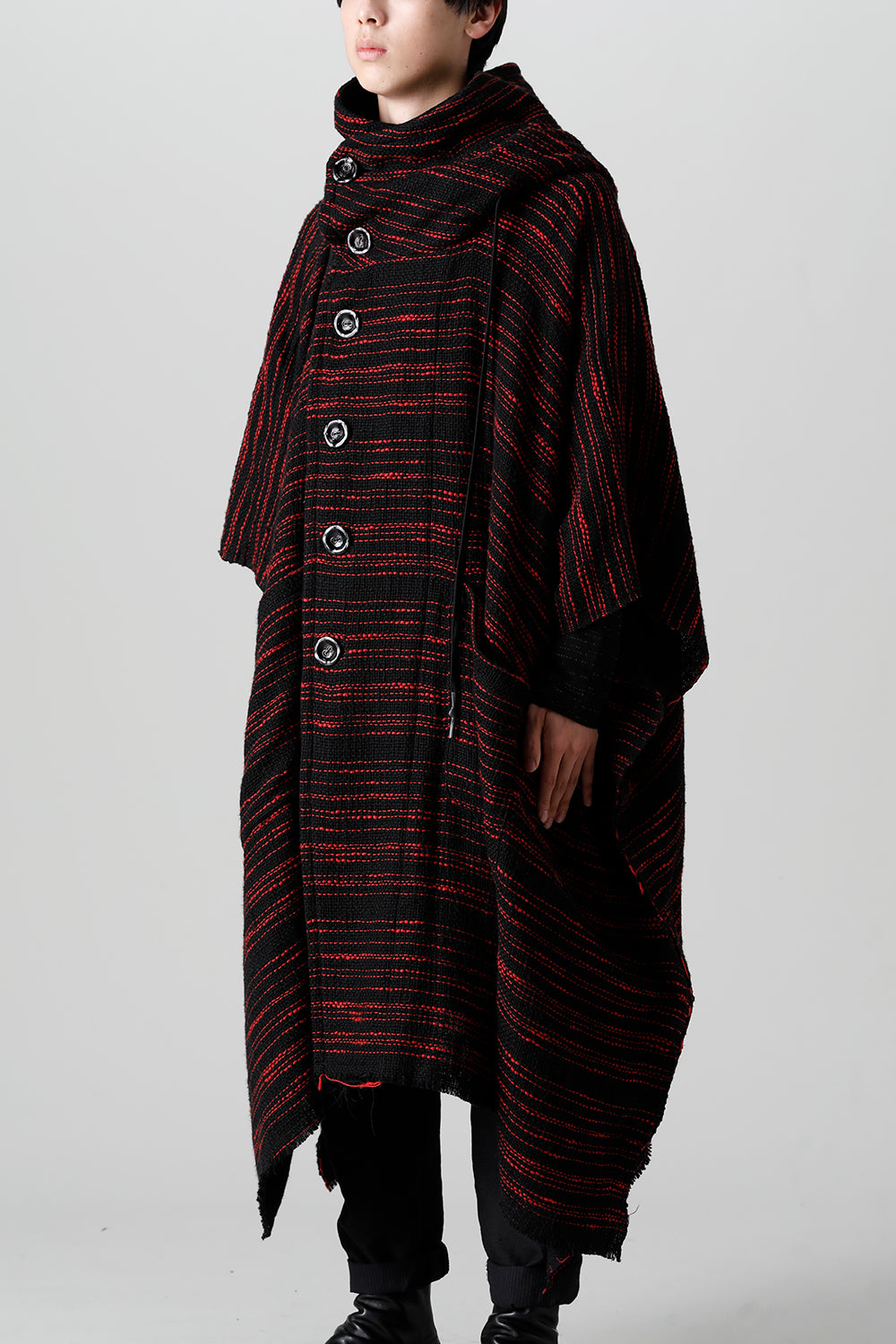 リバーシブル ポンチョ