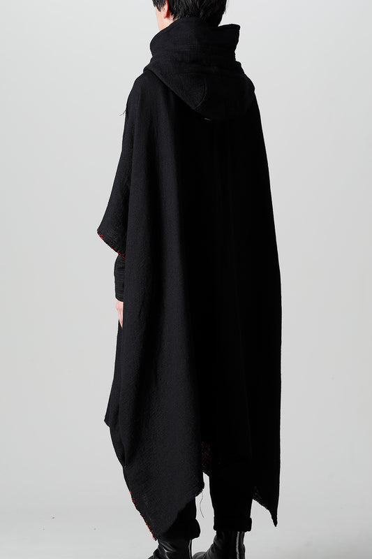 リバーシブル ポンチョ