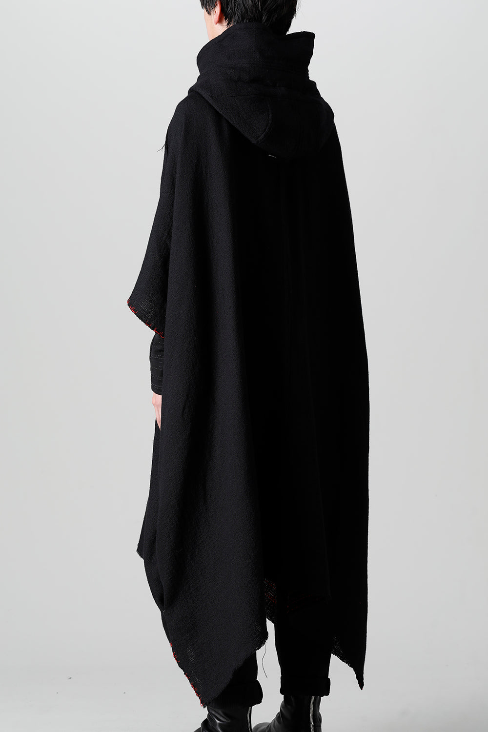 リバーシブル ポンチョ