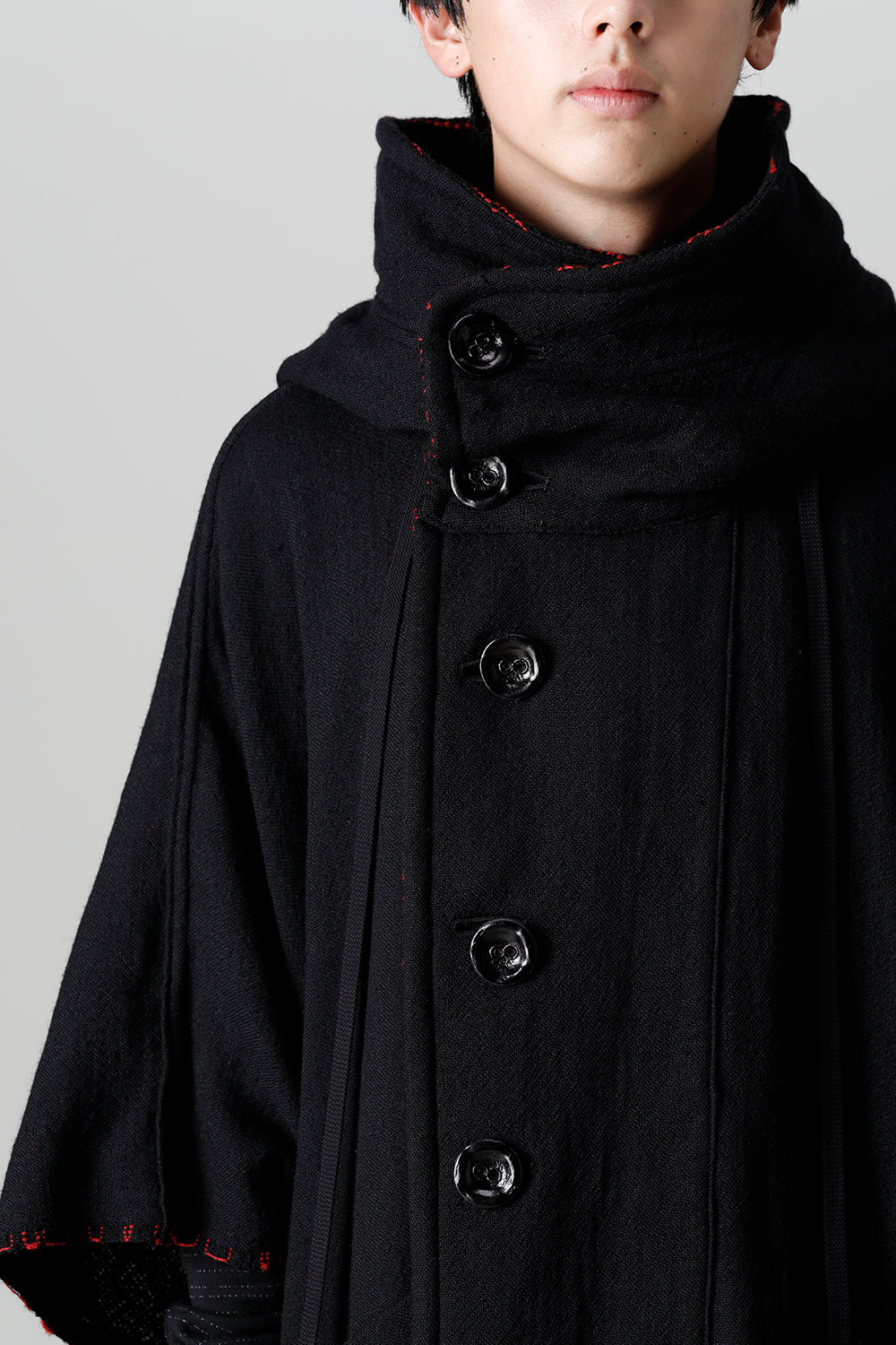 リバーシブル ポンチョ